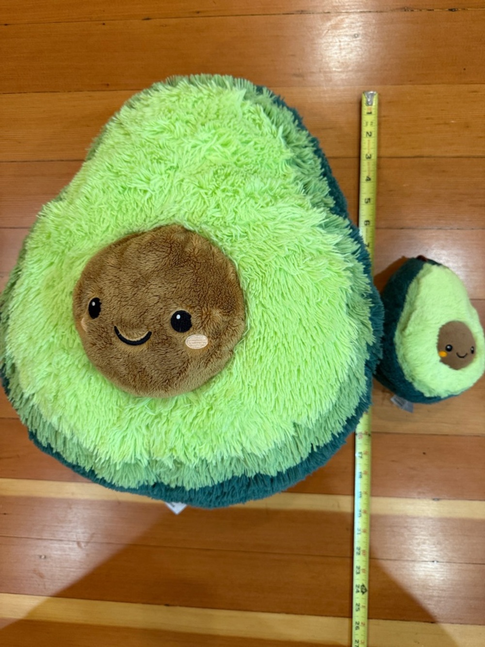Squishable Comfort Food Avocado plush toy in both large and mini size